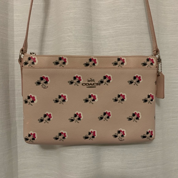 coach floral purse